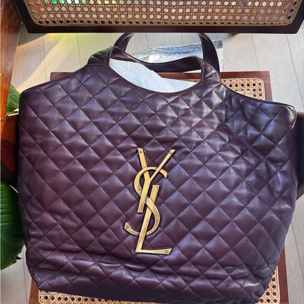 Saint Laurent - Icare in Quilted Nappa Leather